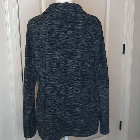 Sonoma Black and Gray Fleece Jacket - Picture 2 of 6